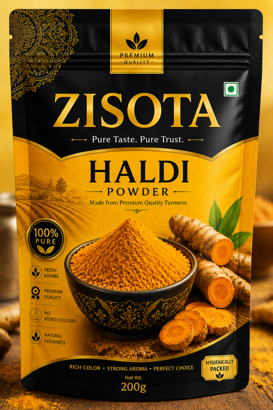 ZISOTA Premium Haldi Powder 200g